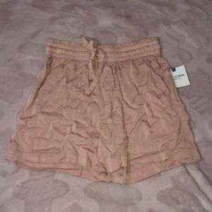 BRAND NEW Arizona Pink Paper-bag Shorts